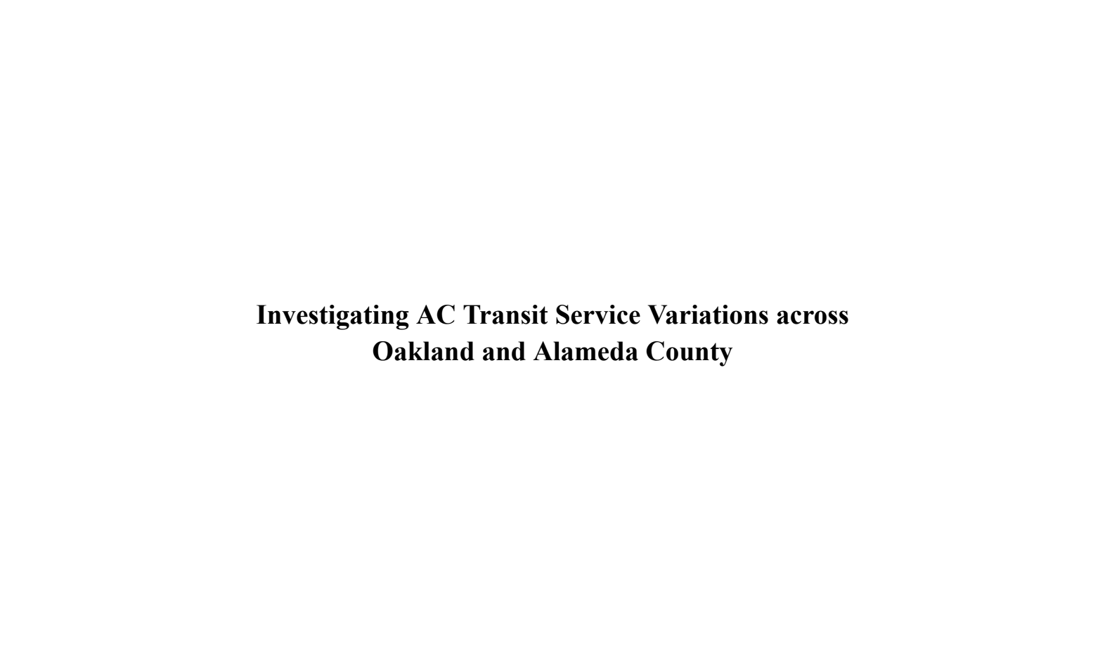 AC Transit Service Variations preview