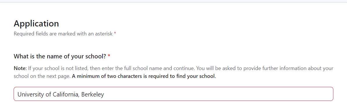 Student Pack Verification Application